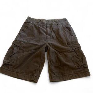 Arizona Jean Company Men's Dark Brown Cargo Shorts Jorts
